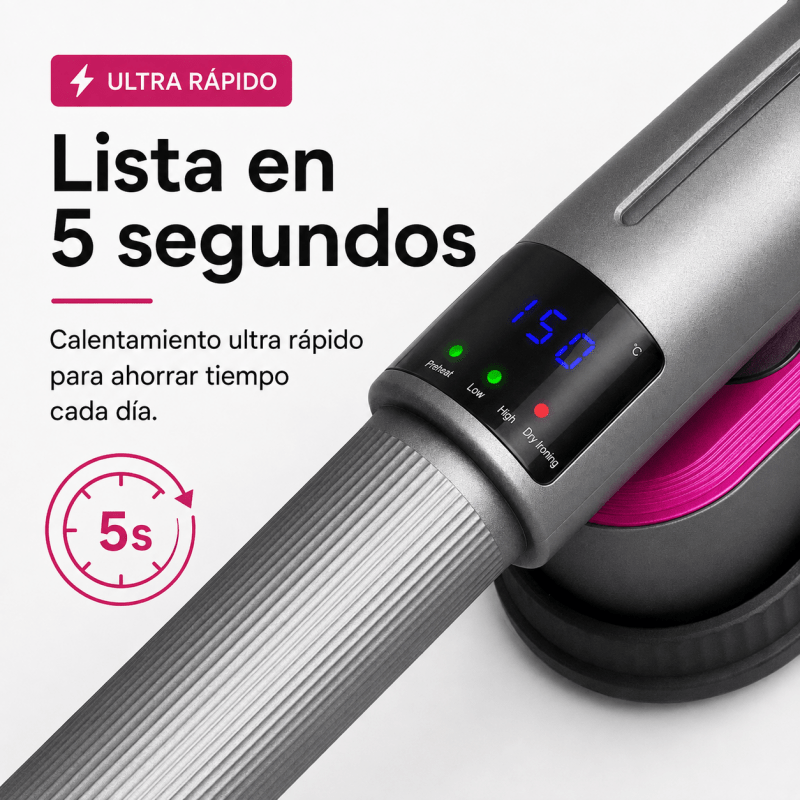 Steamira™ · Plancha de Vapor Portátil 2 en 1 - Steamira
