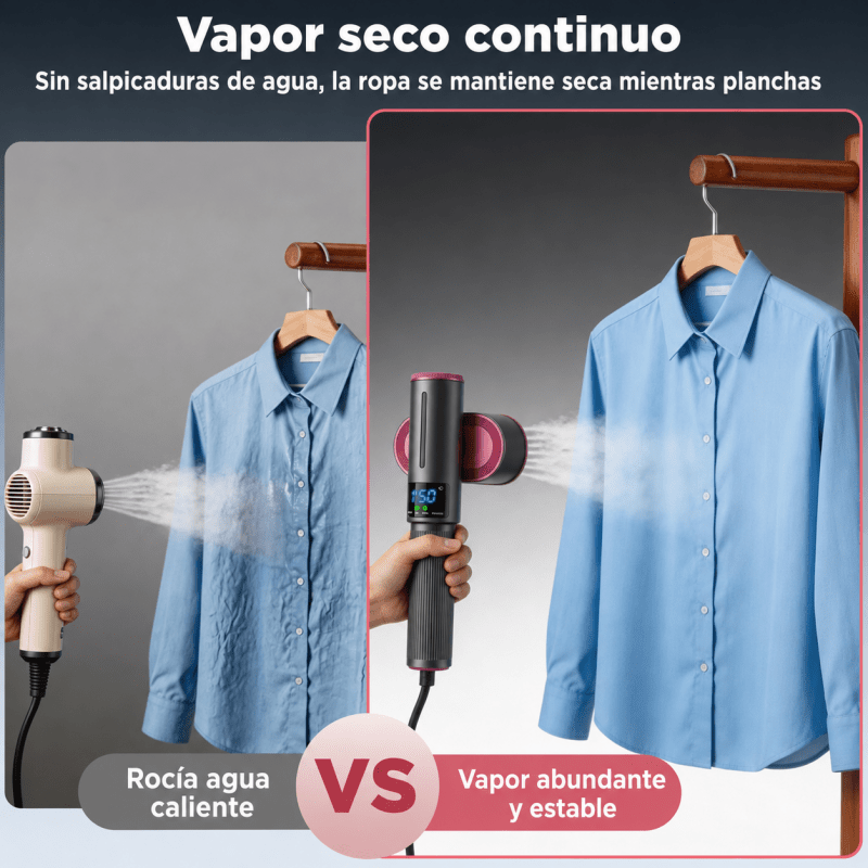 Steamira™ · Plancha de Vapor Portátil 2 en 1 - Steamira