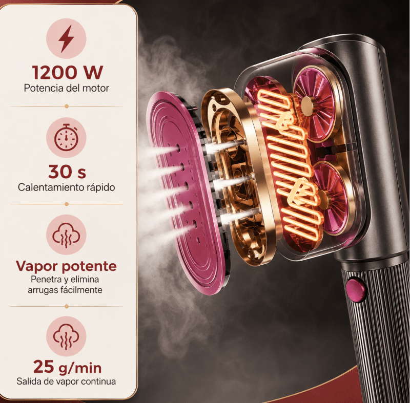 Steamira™ · Plancha de Vapor Portátil 2 en 1 - Steamira